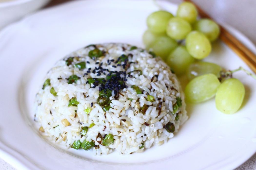 橄欖菜四季豆炒飯