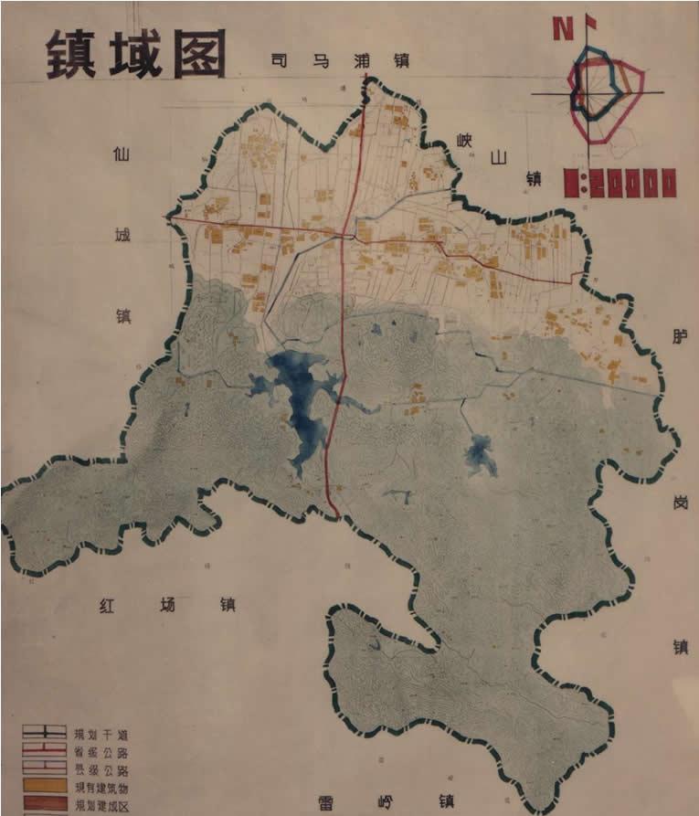 兩英鎮古地圖