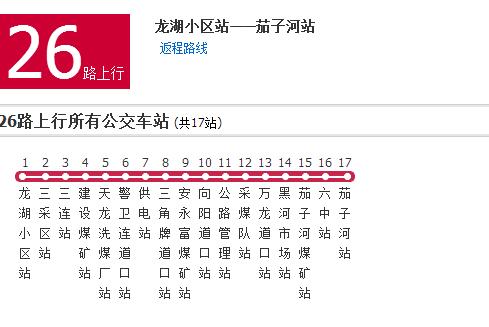 七台河公交26路