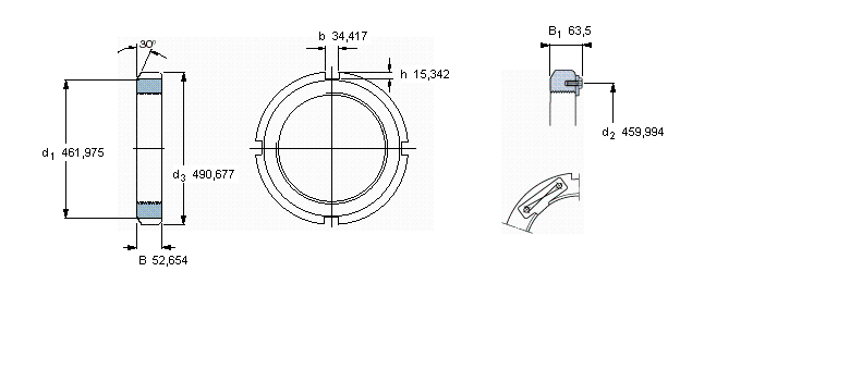 SKF N084軸承