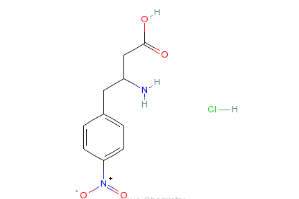 (S)-3-氨基-4-（4-硝基苯基）丁酸鹽酸鹽