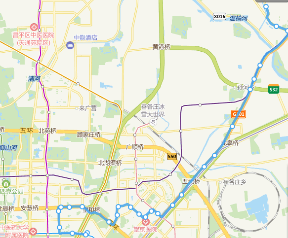 北京公交696路