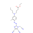 4-[丁基[4-[[4,5-二氰基-1-（氰基甲基）-1H-咪唑-2-基]偶氮]-3-甲基戊基]氨基]丁酸乙酯