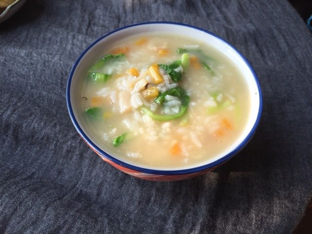 瑤柱菜泡飯