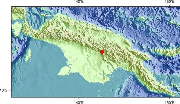 4·7巴布亞紐幾內亞地震