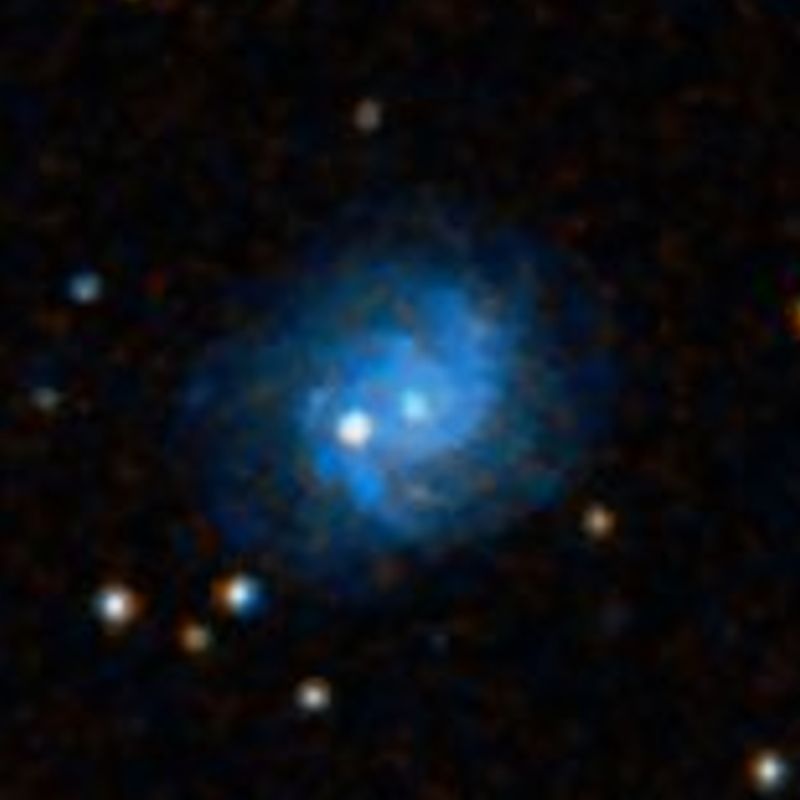 NGC 2657 DSS2 彩色圖