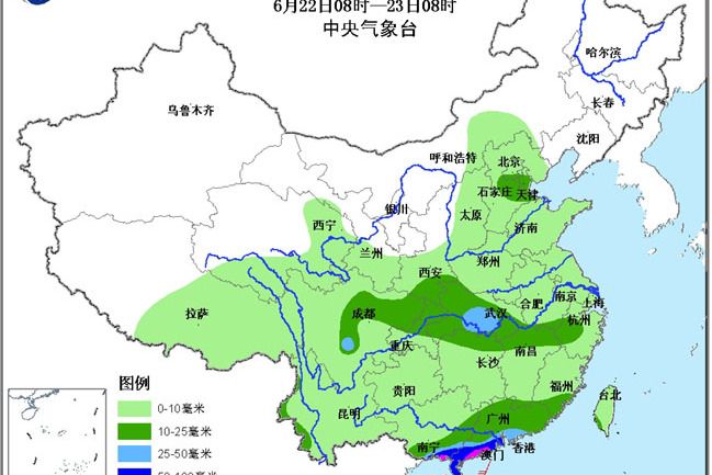 中西部地區