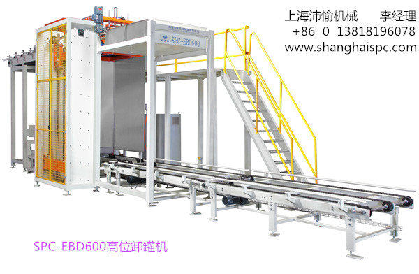 自動高速空罐卸罐機