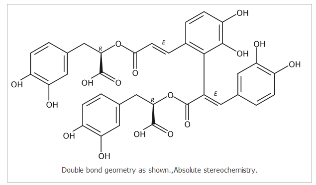 Salvianolic acid E分子結構