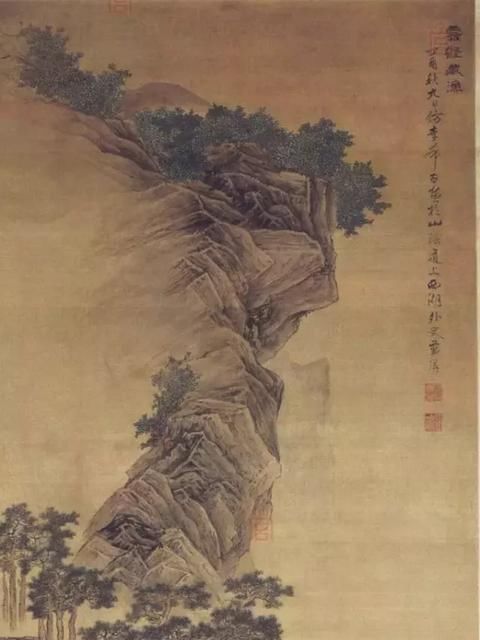 雲壑藏漁圖