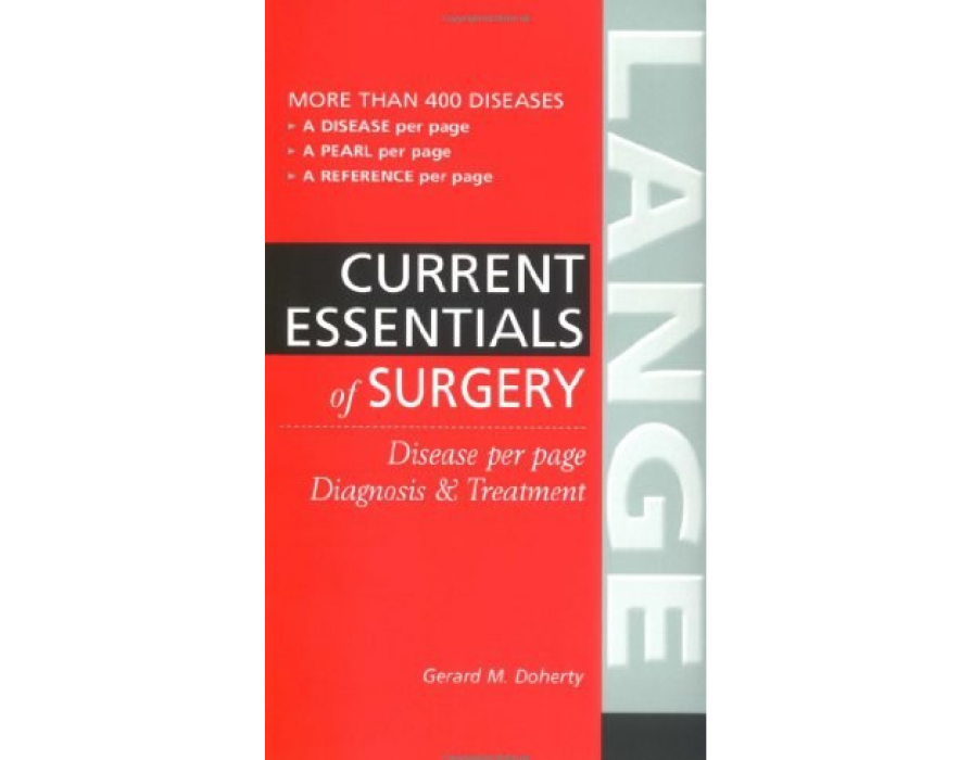 ESSENTIALS OF DIAG N TREATMT IN SURGERY外科診斷與治療精要