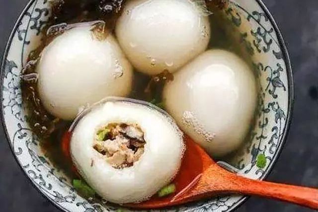 瘦肉湯圓