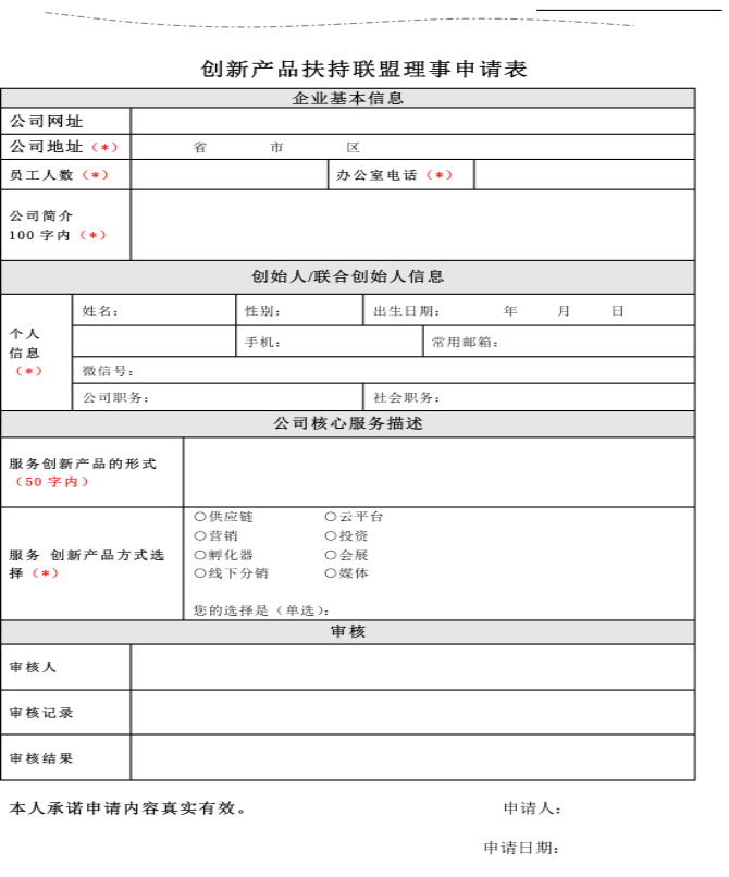 NOVA創新產品扶持聯盟