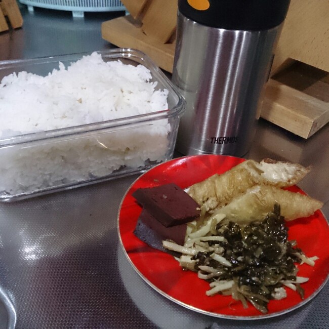 燜燒罐隔夜泡飯