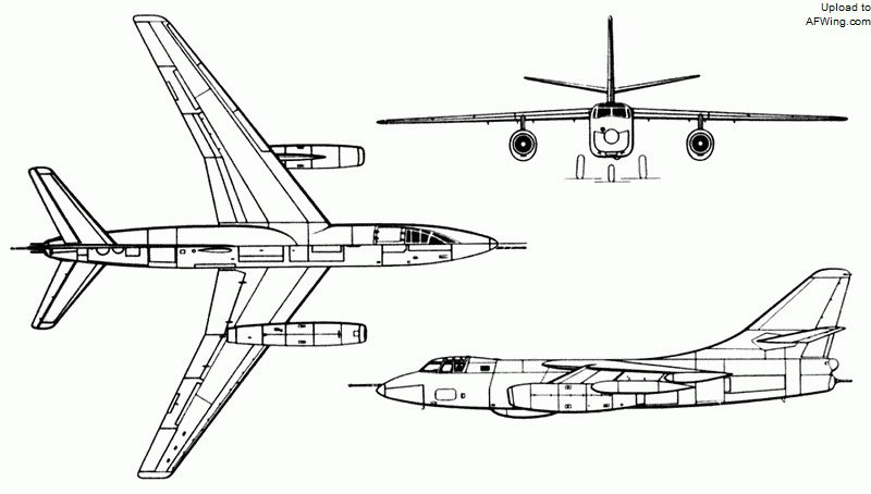 B-66保留了A3D的基本設計