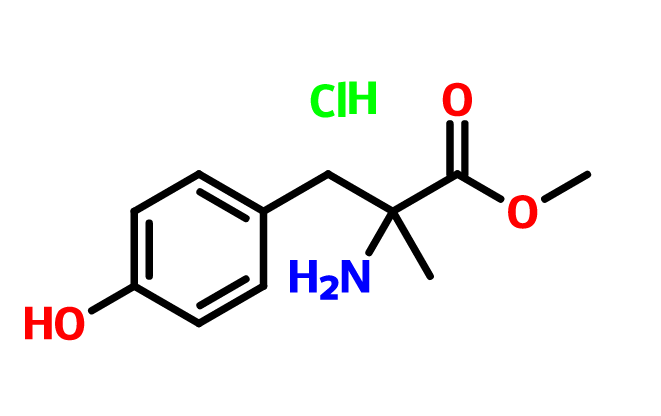 α-甲基-DL-酪氨酸甲酯鹽酸鹽