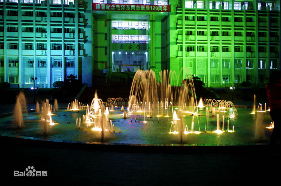 圖書館夜景