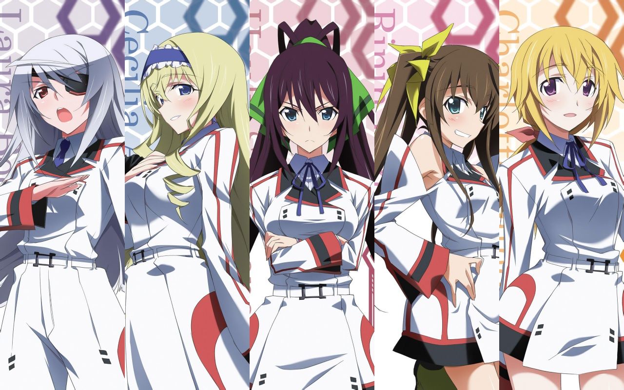 《Infinite Stratos 》的女主角們