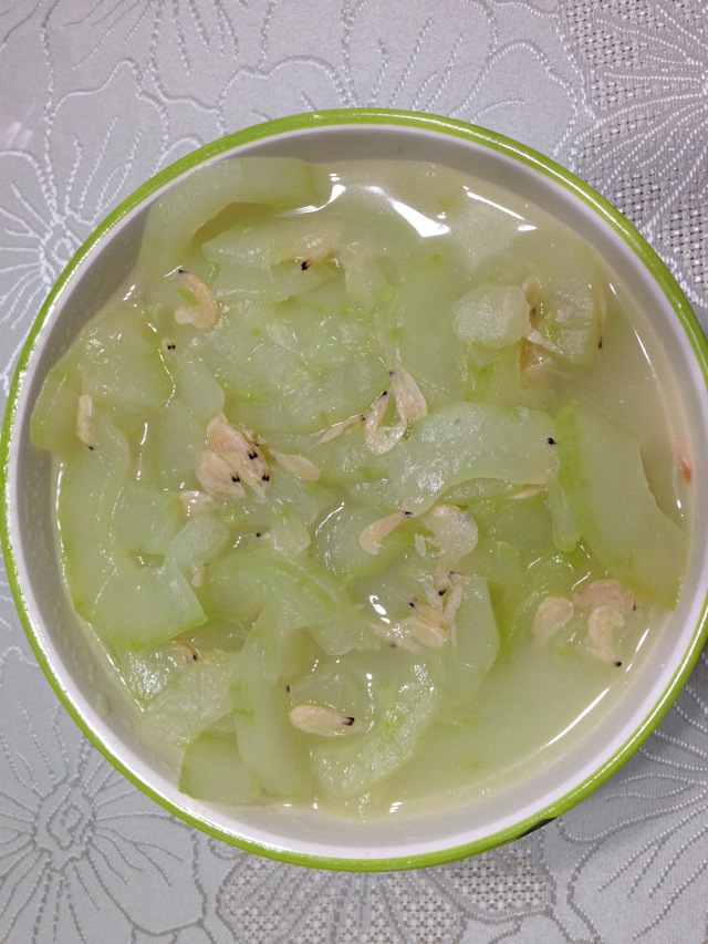 黃瓜海米冬粉湯