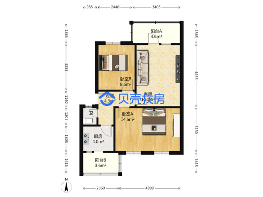 清江東路7號戶型圖