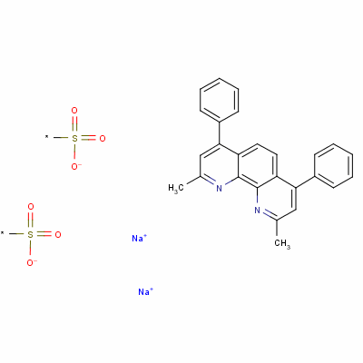 2,9-二甲基-4,7-二苯基-1,10-菲囉啉磺酸二鈉鹽