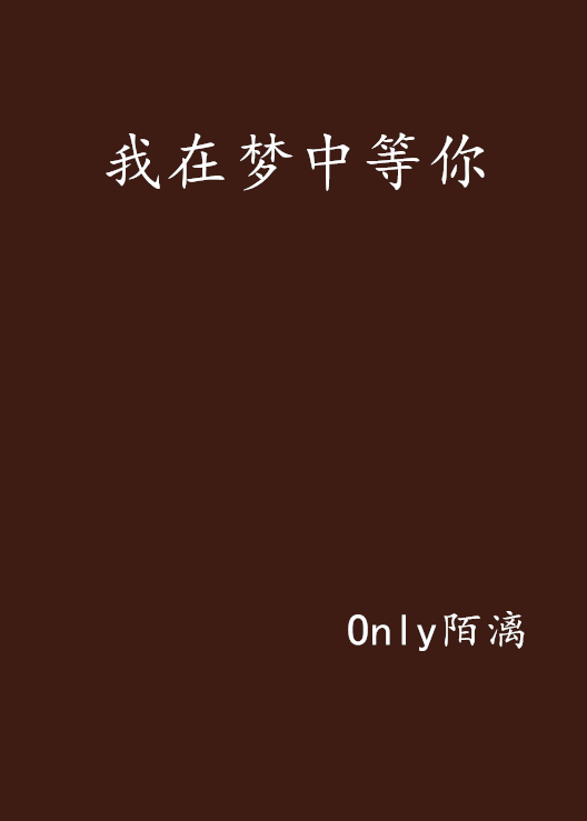 我在夢中等你(網路小說)