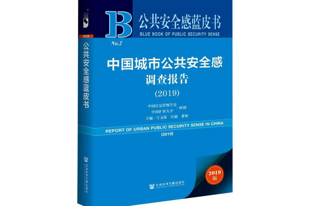 中國城市公共安全感調查報告(2019)/公共安全感藍皮書