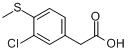 3-氯-4-甲硫基苯乙酸