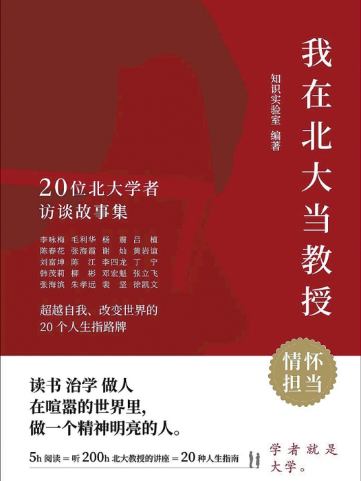 我在北大當教授——20位北大學者訪談故事集