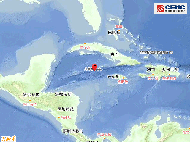 1·29開曼群島地震