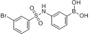 3-（3-溴苯基磺醯氨基）苯基硼酸