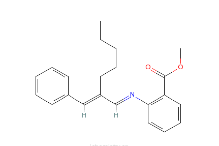 2-[[2-（苯基亞甲基）亞庚基]氨基]苯甲酸甲酯