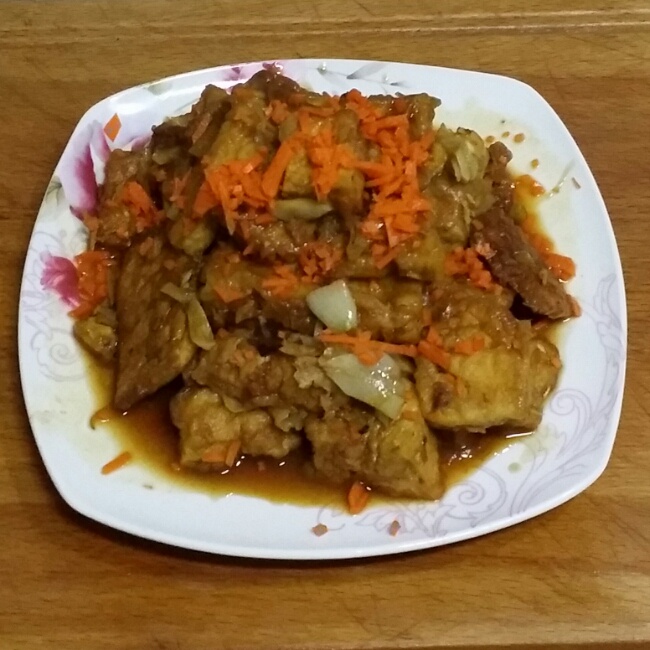 魚香豆腐泡