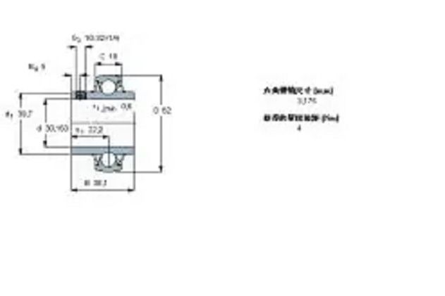 SKF YAR206-103-2FW-VA228軸承