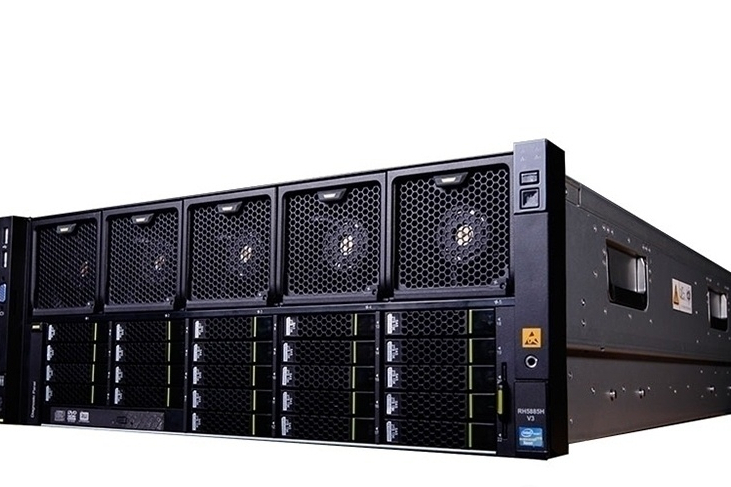 華為FusionServer RH5885 V3（Xeon E7-4809 v4*2/16GB*2/600GB/8盤位）