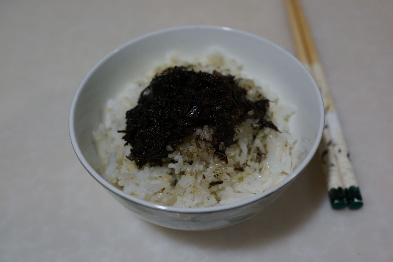 橄欖菜拌飯