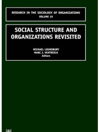 Social Structure and Organizations Revisited