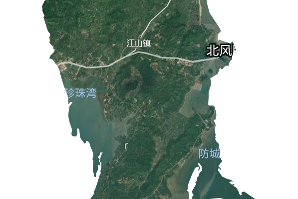 江山鎮(廣西壯族自治區防城港市防城區轄鎮)