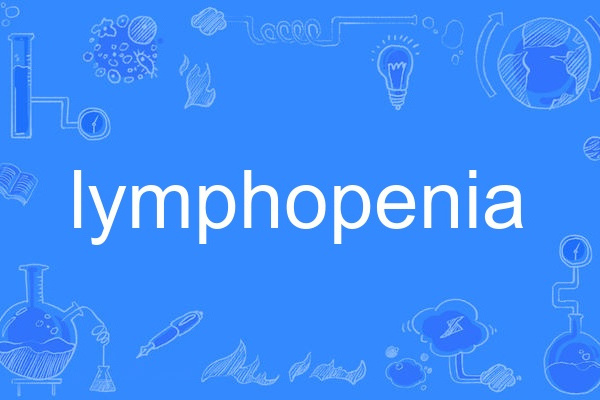 lymphopenia