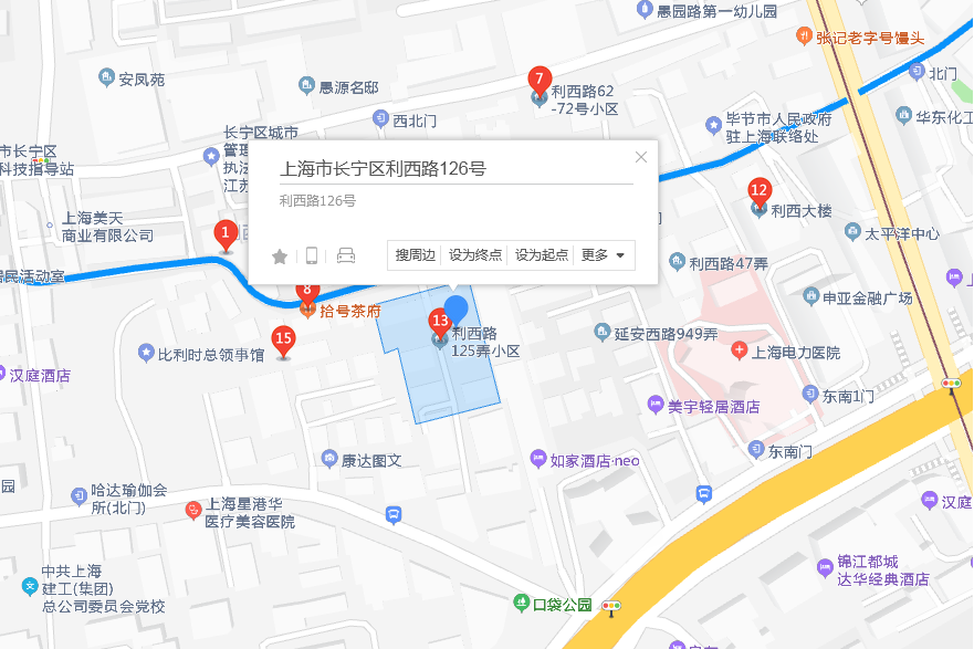 利西路126號