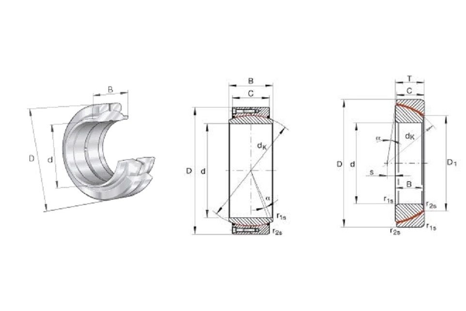 SKF GE40CS-2Z軸承