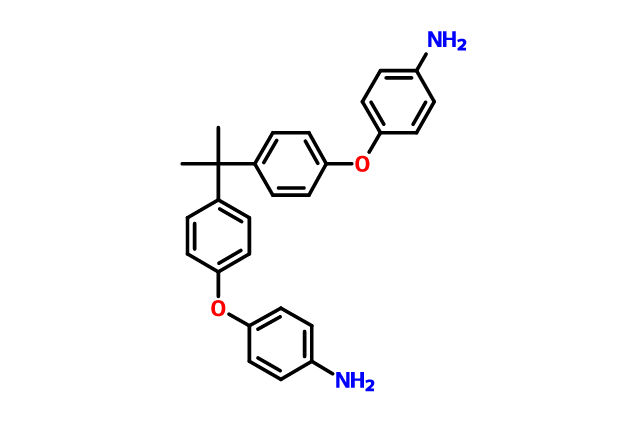 2,2-雙[4-（4-氨基苯氧基）苯基]丙烷