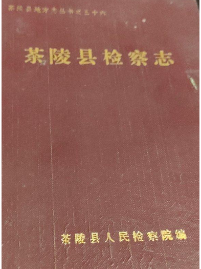 茶陵縣檢察志