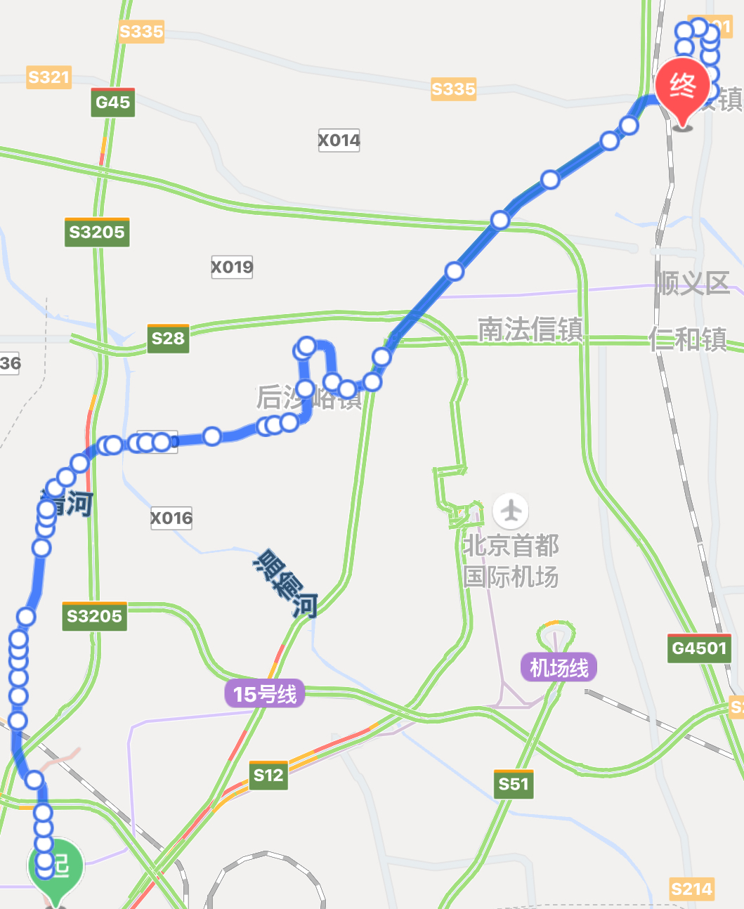 北京公交855路