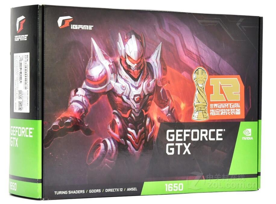 七彩虹iGame GeForce GTX 1650 Ultra 4G