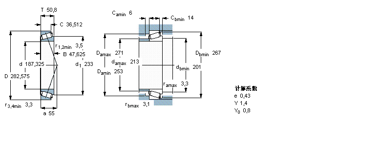 SKF 87737/87111軸承