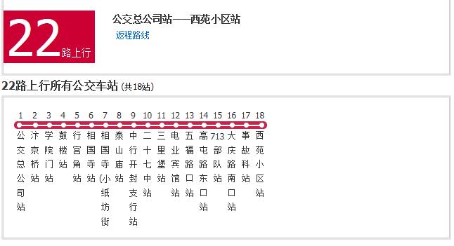 開封公交22路