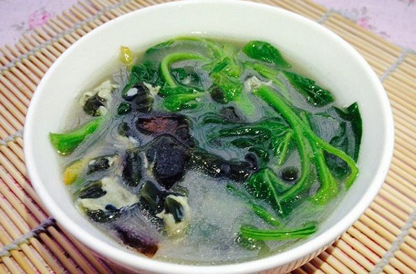 莧菜香菇湯