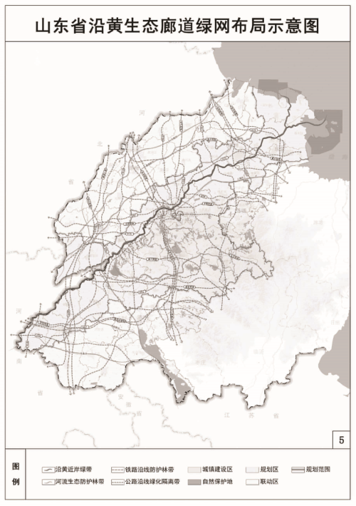 山東省沿黃生態廊道保護建設規劃（2023—2030年）