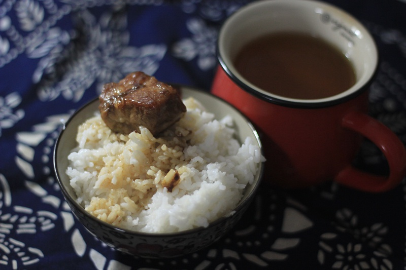 蒜香沙茶排骨